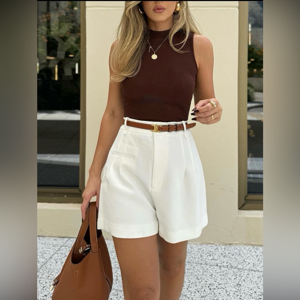 Commense mid-waist shirt- XS- NWT